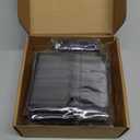 40 Pieces Sponge Hair Rollers Satin Rollers Silk Foam Rollers Women Hair Curlers with Duck Teeth Clips for Hairdressing Styling(Multi-size,Black)