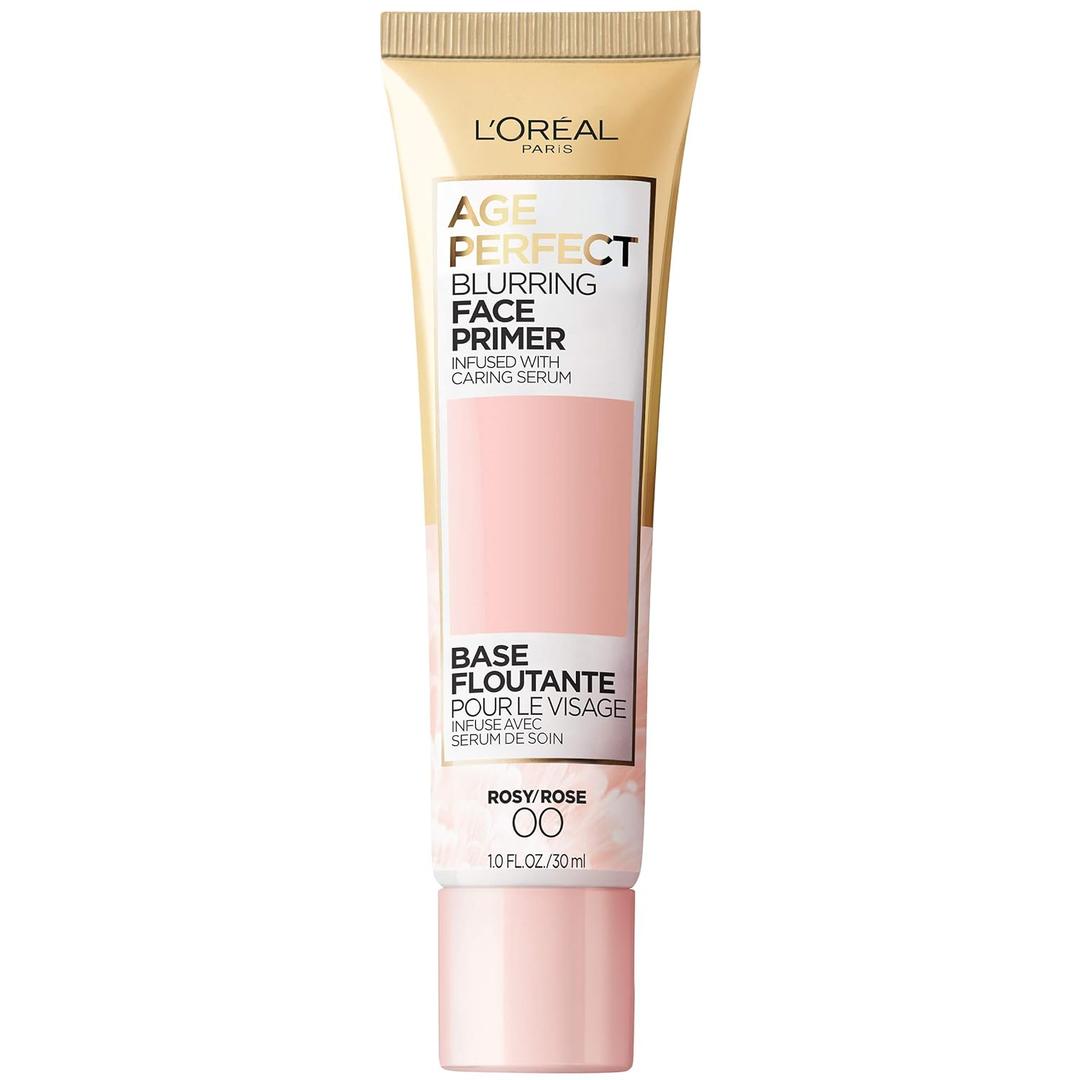 L'Oreal Paris Age Perfect Face Blurring Primer Infused with Caring Serum Smoothes Lines and Pores
