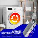 BlueStars 5301EL1001A Dryer Heating Element Assembly For LG DLE7177W DLE5977W DLE8377NM DLE2516W DLEX3700W DLE5955W DLE0442W DLE4970W DLE5955G DLE9577SM Dryers - Replaces 5301EL1001J 5301EL1001H