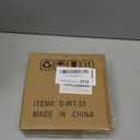 5x5 Shadow Box Frame with Linen Back - Sturdy Rustic Memory Display Case of Flower, Pictures, Medals and More, Distressed White