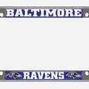 FANMATS NFL Baltimore ravens Unisex-Adult NFL License Plate Frame