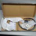 Delta Junction Brushed Gold Kitchen Faucet with Pull Down Sprayer, Modern Brushed Gold Single Hole Kitchen Sink Faucet, Single Handle, Champagne Bronze 19825LF-CZ