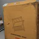 Casual Home Luggage Rack, Walnut, Solid Wood