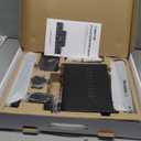 Phenyx Pro Wireless Microphone System, Metal Wireless Mic Set, Handheld Cordless Dynamic Microphones for Singing, Karaoke, Church, 2x30 UHF Tunable Frequencies,200 ft Range (PTU-52-2H)