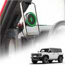 Magnetic Phone Holder with Charging C Port for Ford Bronco 2021 2022 2023 2024 2025 2026, Adjustable Angle 360 Phone Mount for Bronco Accessories