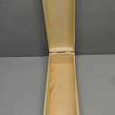 Wooden Lockable Storage Box 12''x4.75''x4'' Unfinished Wood Box for Craft Wooden Keepsake Container with Lid Metal Handle for DIY Art Crafts Cash Jewelry Tools Memory Treasure Gifts Weapons