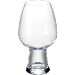 Luigi Bormioli Birrateque Craft Beer Glasses Wheat (Set of 2), 26.5 oz, Clear
