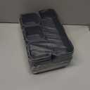 Kutesna 15 PCS Interlocking Desk Drawer Organizer Separator for Office,Bathroom,Kitchen,MakeupBlack