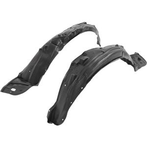 Front Inner Fender Liner Set Compatible with 2006-2011 Honda Civic Sedan Driver & Passenger Side Splash Guards Replacement for HO1248134 HO1249134 74151SNAA00 74101SNAA00