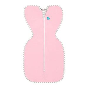 Love to Dream Swaddle UP, Pink, Newborn, 5-8.5 lbs., Dramatically better sleep, Allow baby to sleep in their preferred arms up position for self-soothing, snug fit calms startle reflex