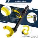 Spring Compressor Tool Macpherson Interchangeable Fork Strut Coil Extractor Tool Set with Safety Guard (Overload Protection Device) Allow The Use of Impact Wrenches