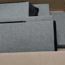 4-Step Wide Dog Stairs with Storage 23" H, Non-Slip Sturdy Pet Steps for High Bed Couch Window, Pet Stairs for Small/Medium/Large Old Dogs Cats Up to 220lbs, Cat Dog Steps for Car/SUV, Grey