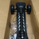 Electric Scooter for Kids Ages 3-12, Full Body Lights Up, Wide Deck, 3 Adjustable Heights, 5MPH Safe Speed, 90min Riding, Foldable 3 Wheel Electric Scooter for Kids Boys Girls Toddler