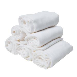 Cotton Burp Cloths, Prefold Cloth Diaper (2+3+2)