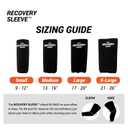 2 x Shogun Compression Ice Sleeve X Large (21-26")- Reusable Hot and Cold Compression Sleeve, Ice Sleeve for Elbows, Ankle, Knees & Calves. Multipurpose Fit for Muscle, Joint Pain Relief & Injury Recovery