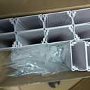 Delamu 157in Cord Hider Wall, TV Cable Hider Cord Covers for Wires on Wall, Large Cable Management Raceway, Paintable Wire Hiders Wire Covers for Cords for TV on Walls, 10 X L15.7 W1.18 H0.6in, White