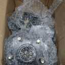 2 Sets 3500Lbs Trailer Hub Kit 5 Pair 4.5",5 Lug Axle Trailer Hub Fit 1-1/16" to 1-3/8" Trailer Tapered Spindle, Boat Trailer Hubs, 5 Lug Trailer Wheel Hub Kit 22017K (Black)