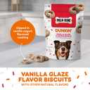 Milk-Bone Dunkin Vanilla Glaze Flavor Dog Biscuits with Other Natural Flavors, 8 Oz. Bag (EXP 09/28/26)