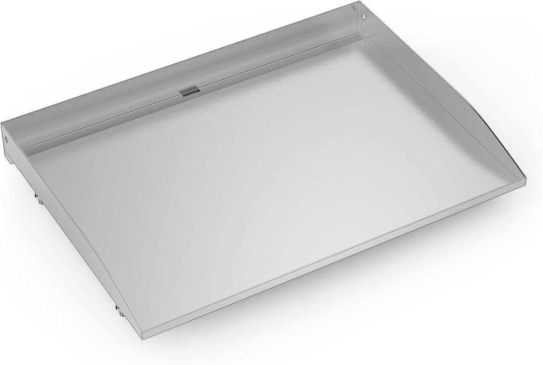 Stanbroil 22 Inch Stainless Steel Flat Top Griddle Replacement Top for Blackstone 22" Tabletop Griddle Station, Griddle Top Replacement with Rear Grease System