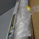 3M Plastic Sheeting With 388N Yellow Masking Tape (36 mm), 06724, Tear Resistant, Easy To Cut, Durable, 16 ft x 400 ft