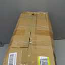 Upright Walker for Seniors & Adults with Seat 450 lb Capacity, Stand Up Walkers Foldable, 19.8 lbs Lightweight, Adjustable Arms, 10-Inch Big Wheels for All Terrain Rollator Walker (Black02)