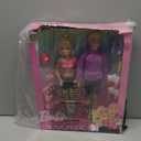 Barbie Fashionistas Set with 2 Fashion Dolls & 6 Accessories, Ken Roller-Skating Fashion Dolls, 65th Anniversary Collectible