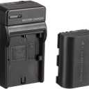 SHAPE SHILL LP-E6 7.2V 1800mAh Lithium-Ion Rechargeable Battery and Charger Kit with 2X Batteries and 2X Chargers