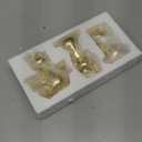 Gold Frog Figurines Yoga Decor 3.7In Set of 3 –Frog Yoga Statues for Modern Living Room Desk Table Home Office Bookshelf Shelves Sculptures Decor,Gifts for Mom Women