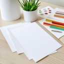 50 Sheets of Heavyweight White Cardstock Ideal for Business Cards, Art Projects, Invitations, and Stationery Printing | 80 lb Weight | 8.5 x 11 inches | Thick Cover Stock (216 gsm) |