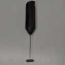 Bonsenkitchen Powerful Milk Frother for Coffee, Fast Handheld Drink Mixer with Stainless Steel Whisk, Battery Operated Hand Frother Stirrer Wand-Black