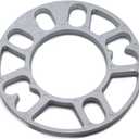 4 Pcs 5.9" Diameter Aluminum Alloy Car Wheel Spacers 10mm/0.39" Thickness Wheel Adapter Spacker