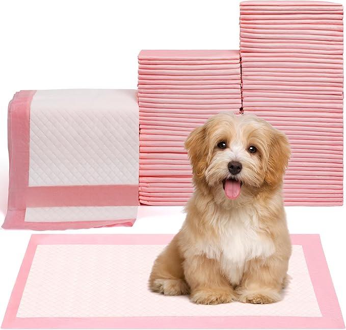 Washable Pee Pads for Dogs, Reusable Puppy Pads for Potty Training, Waterproof Super Absorbent Wee Wee Pads for Dogs Non-Slip, Pet Whelping Mats Playpen Dog Crate Floors, 48IN x 60IN