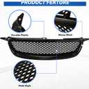 Front Grille for 2003-2008 Toyota Corolla CE LE S XRS Glossy Black