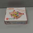 Fishing Game for Kids 3-5,Wooden Montessori Preschool Education Learning Hand-Eye Cognition & Fine Motor Skill Color Sorting Magnetic Fishing Toys Christmas Stocking Stuffers Gifts for Boys Girls