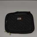 Leudes Travel Pill Bottle Organizer,Medicine Organizer and Storage,Home Medication Bag, Cases,Carrier for Pills,Vitamin,Fish Oil,Supplements for Women and Men (Medium, Black)