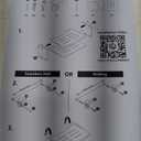 WiFi Router Floating Shelves White Wall Mount Under TV Shelf 30 x 20 x 15 cm Set Top Box Stand No Punch Game Console Rack for Living Room Bedroom