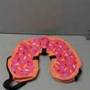 Supet Inflatable Dog Cone Collar Alternative After Surgery, Doggie Neck Donut Collar Recovery ECollar, Soft Dog Cone for Small Medium Large Dogs (L(Neck 11"-14"), Donut Pink)