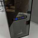 Koolatron 12 Bottle Wine Fridge  Wine Coolar with Glass Door, 1.2 Cu Ft (33 L) Beverage Can Refrigerator, Digital Temperature Control/Dual temperature zone, Ideal for Red, White, Sparkling Wine