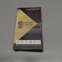 2 x Screen Protector Compatible with Pixel 9 Pro 5G, [4+4 Pack] Camera Lens Protectors, HD Tempered Glass, Fingerprint Unlock Support, Touch Sensitive, Anti Scratch