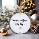 Never Forget The Difference You Make - Thoughtful Farewell Gift for Colleagues, Teachers & Friends - Appreciation Keepsake (T20)