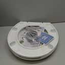 Quick Flip Toilet Seat with Built-In Potty & Splash Guard for Toddler Training, Slow Close - Jool Baby (Round)