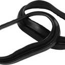 Aramox Air Intake Duct Rubber Boots, 2 Pcs Air Intake Tube Duct Rubber Boot Inlet Pipe Seal Replacement for GSXR 600 750 1000