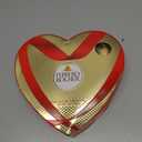 Ferrero Rocher Fine Hazelnut Chocolates, Valentine’s Day Heart Gift Box, 16 Piece Premium Chocolate for Gifting, 7 oz