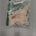 2PCS Velvet Hair Bows Ivory Beige Hair Ribbon Clips Big Fall Alligator Clips Hair Accessories for Women Girls Toddlers Kids Baby (White)