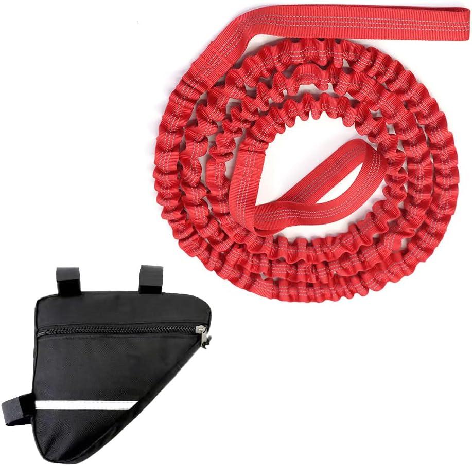Bike Tow Rope for Kids, MTB & Cycling Stretch Pull Strap For Long Ride Going Uphill,Compatible with Any Bicycle