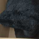 Ophanie Upgrade 6x9 Rugs for Living Room,Dark Black Fluffy Carpet Large Fuzzy Plush Shag Comfy Soft, Non-Slip Indoor Floor Carpet,for Kids Boys Girls, Room,Bedroom,Playroom, Home Decor Aesthetic