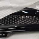Glossy Black Front Grille Compatible with 2003-2008 Toyota Corolla CE LE XRS 4-Door Hood Mesh Grille, Upgraded Version ABS Plastic Front Bumper Grill, Direct Replacement