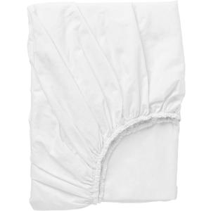 DVALA fitted sheet, 90x200 cm, white