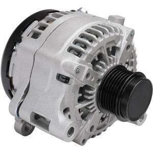 4210007231 Alternator for Jeep Wrangler 2018-2023, Gladiator 2020-2023, 3.6L V6, 12V 240Amp Counterclockwise 6-Groove Decoupler Pulley