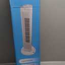 PELONIS 30 Inch Oscillating Tower Fan with 3 Speed Settings and Auto-off Timer, Standing Fan PFT28A2BWW, White